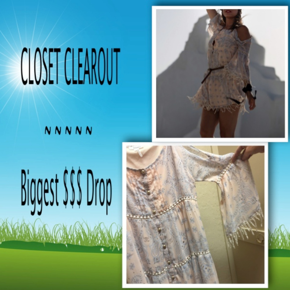 BNWT Soiéblu No- Shoulder Tunic/Dress Long Sleeve